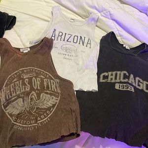 Garage tops never worn